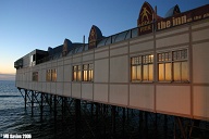 Royal Pier at sunset.